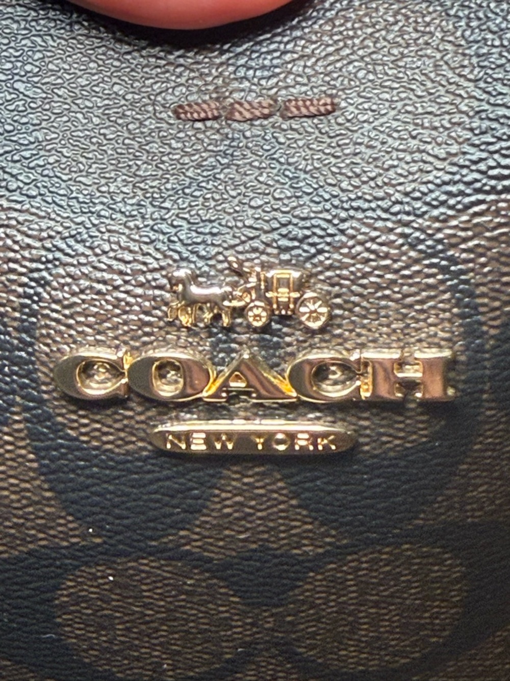 EUC Coach Mollie Bucket Bag in Signature Canvas - Picture 14 of 14